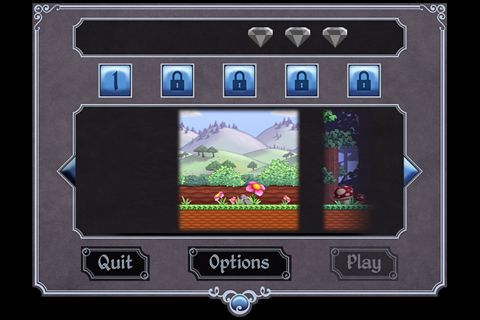 Gameplay screenshots of the JuJu ball for iPad, iPhone or iPod.