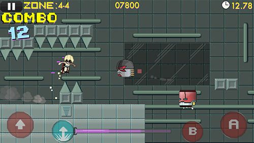 Gameplay screenshots of the Jump Jack for iPad, iPhone or iPod.