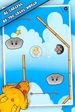 Gameplay screenshots of the Jump Birdy Jump for iPad, iPhone or iPod.