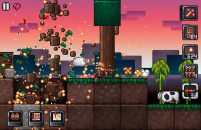 Gameplay screenshots of the Junk Jack for iPad, iPhone or iPod.