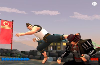 Gameplay screenshots of the Karateka for iPad, iPhone or iPod.