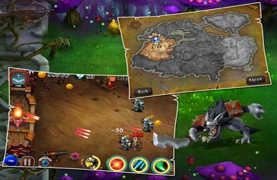 Gameplay screenshots of the Kill Devils - kill monsters to resist invasion & unite races! for iPad, iPhone or iPod.