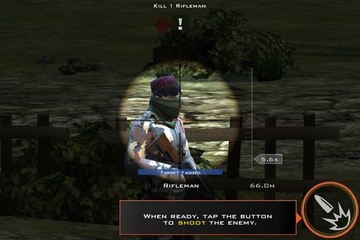 Gameplay screenshots of the Kill shot for iPad, iPhone or iPod.