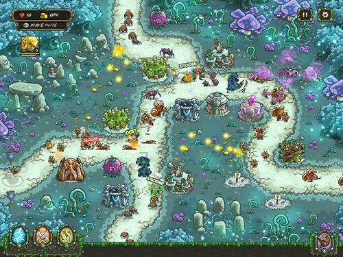 Gameplay screenshots of the Kingdom rush: Origins for iPad, iPhone or iPod.