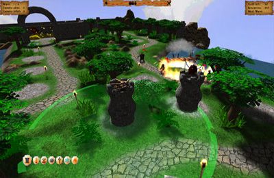 Gameplay screenshots of the Kingdom War Defense for iPad, iPhone or iPod.
