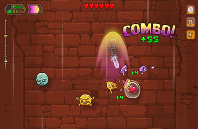 Gameplay screenshots of the Knightmare Tower for iPad, iPhone or iPod.