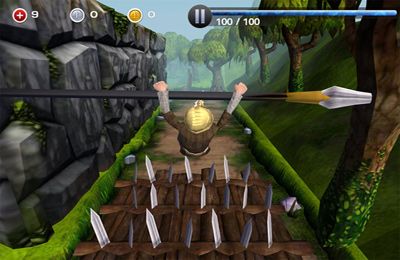Gameplay screenshots of the KnightScape for iPad, iPhone or iPod.