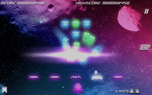 Gameplay screenshots of the Kosmik revenge for iPad, iPhone or iPod.