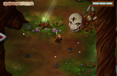 Gameplay screenshots of the Ku: Shroud of the Morrigan for iPad, iPhone or iPod.