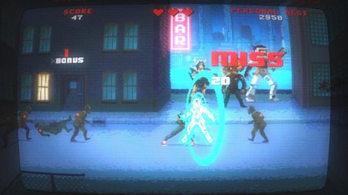 Gameplay screenshots of the Kung Fury: Street rage for iPad, iPhone or iPod.