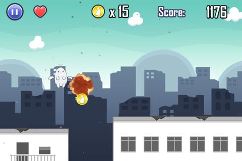 Gameplay screenshots of the Last bunny for iPad, iPhone or iPod.