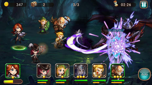 Gameplay screenshots of the League of angels: Fire raiders for iPad, iPhone or iPod.