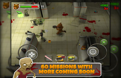 Gameplay screenshots of the Left 2 Die for iPad, iPhone or iPod.