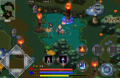 Gameplay screenshots of the Legend of Master 2 Plus for iPad, iPhone or iPod.