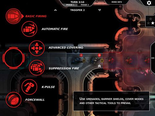 Gameplay screenshots of the Legions of steel for iPad, iPhone or iPod.