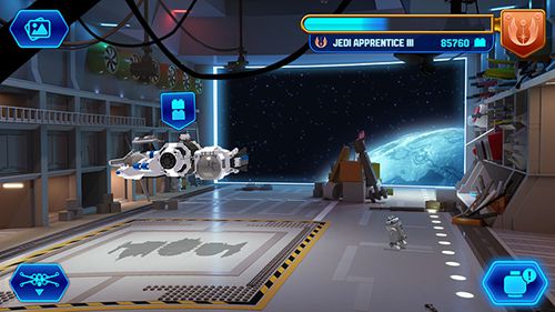 Gameplay screenshots of the Lego Star wars: Force builder for iPad, iPhone or iPod.