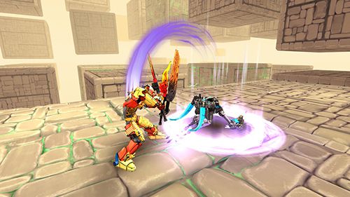 Gameplay screenshots of the Lego Bionicle: Mask of control for iPad, iPhone or iPod.