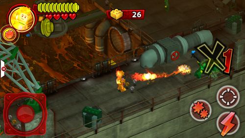 Gameplay screenshots of the Lego Marvel super heroes: Universe in peril for iPad, iPhone or iPod.