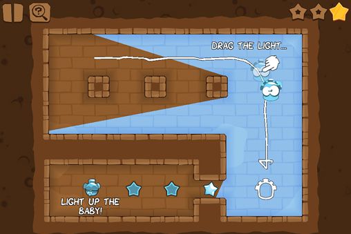 Gameplay screenshots of the Light in the dark for iPad, iPhone or iPod.
