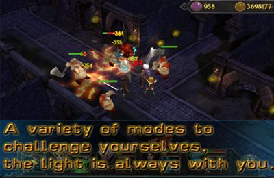 Gameplay screenshots of the Light Legend for iPad, iPhone or iPod.