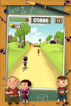 Gameplay screenshots of the Little Nick: The Great Escape for iPad, iPhone or iPod.