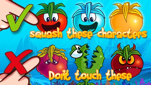 Gameplay screenshots of the Little tomato: Age of tomatoes for iPad, iPhone or iPod.