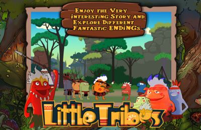 Gameplay screenshots of the Little Tribes for iPad, iPhone or iPod.