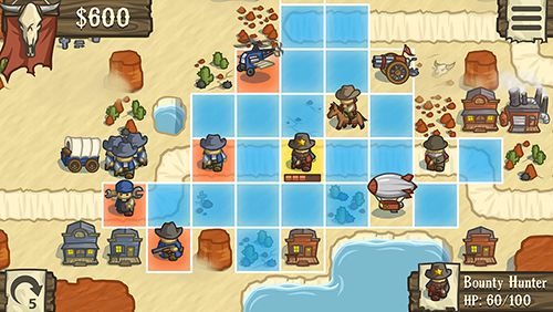 Gameplay screenshots of the Lost frontier for iPad, iPhone or iPod.