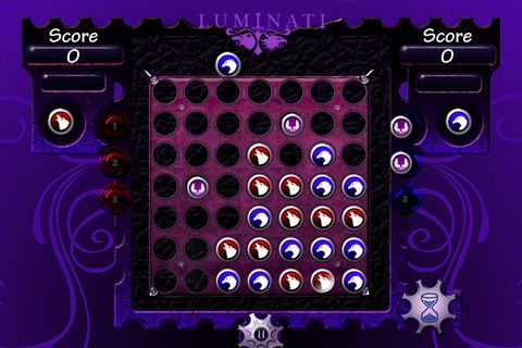 Gameplay screenshots of the Luminati for iPad, iPhone or iPod.