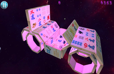 Gameplay screenshots of the Mahjong Deluxe 2: Astral Planes for iPad, iPhone or iPod.