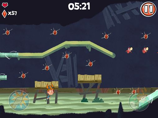 Gameplay screenshots of the Marcus level for iPad, iPhone or iPod.