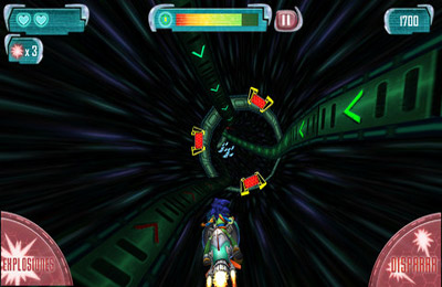 Gameplay screenshots of the Math Blaster: HyperBlast 2 for iPad, iPhone or iPod.