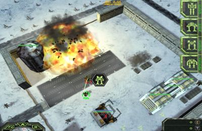 Gameplay screenshots of the MechWarrior Tactical Command for iPad, iPhone or iPod.