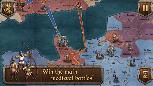 Gameplay screenshots of the Medieval wars: Strategy and tactics for iPad, iPhone or iPod.