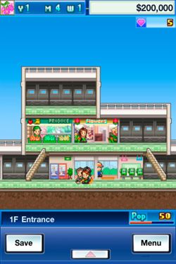 Gameplay screenshots of the Mega Mall Story for iPad, iPhone or iPod.