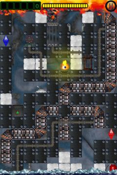 Gameplay screenshots of the Melting Point for iPad, iPhone or iPod.