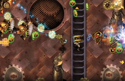 Gameplay screenshots of the Men vs Machines for iPad, iPhone or iPod.