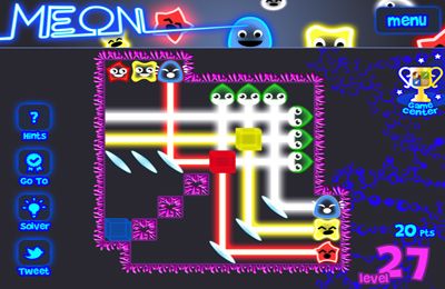 Gameplay screenshots of the Meon for iPad, iPhone or iPod.