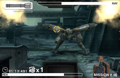 Gameplay screenshots of the Metal Gean Solid Touch for iPad, iPhone or iPod.