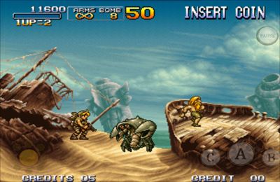 Gameplay screenshots of the METAL SLUG 3 for iPad, iPhone or iPod.