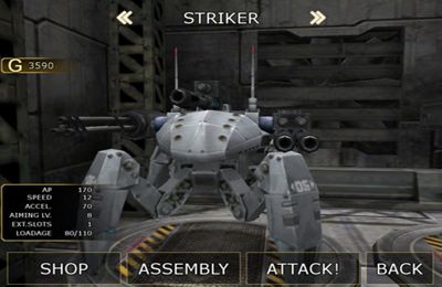 Gameplay screenshots of the Metal Wars 2 for iPad, iPhone or iPod.