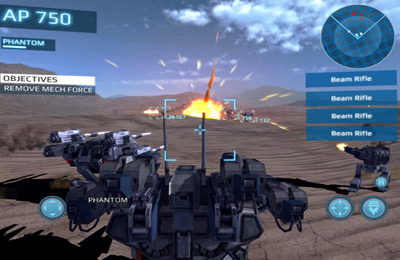 Gameplay screenshots of the Metal Wars 3 for iPad, iPhone or iPod.