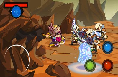 Gameplay screenshots of the Mighty Wardens for iPad, iPhone or iPod.