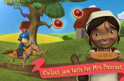 Gameplay screenshots of the Mike the Knight: The Great Gallop for iPad, iPhone or iPod.