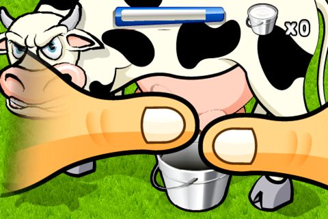 Free Milk the cow - download for iPhone, iPad and iPod.