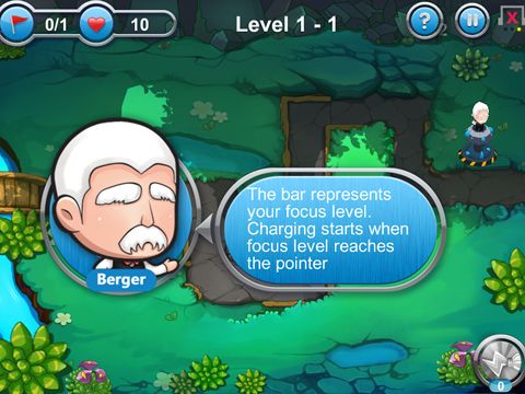 Gameplay screenshots of the Mind: Tower defense for iPad, iPhone or iPod.