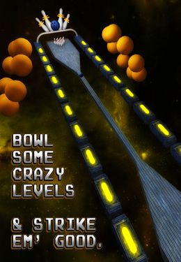 Gameplay screenshots of the AMP MiniBowling for iPad, iPhone or iPod.
