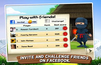 Gameplay screenshots of the Mini Ninjas for iPad, iPhone or iPod.