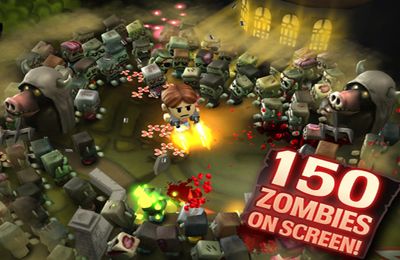 Gameplay screenshots of the Minigore 2: Zombies for iPad, iPhone or iPod.