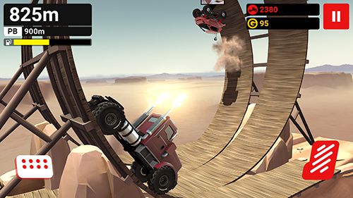 Gameplay screenshots of the MMX hill climb: Off-road racing for iPad, iPhone or iPod.